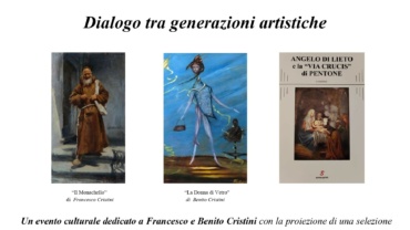 Locandina evento su Francesco e Benito Cristini settembre 2025