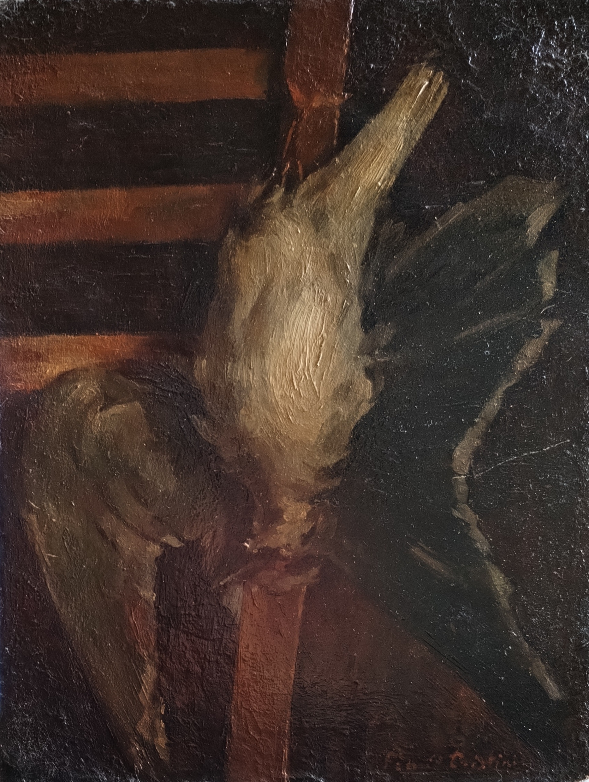 Natura morta n 2 - olio su tavoletta - 24x31,5cm - s.d.