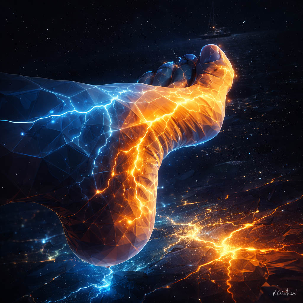 Katia Cristini - figurativo -Da un passo _