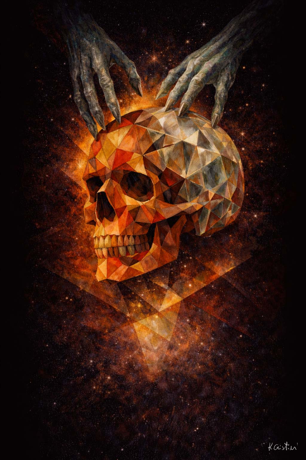 Katia Cristini - figurativo -Ipotesi uomo