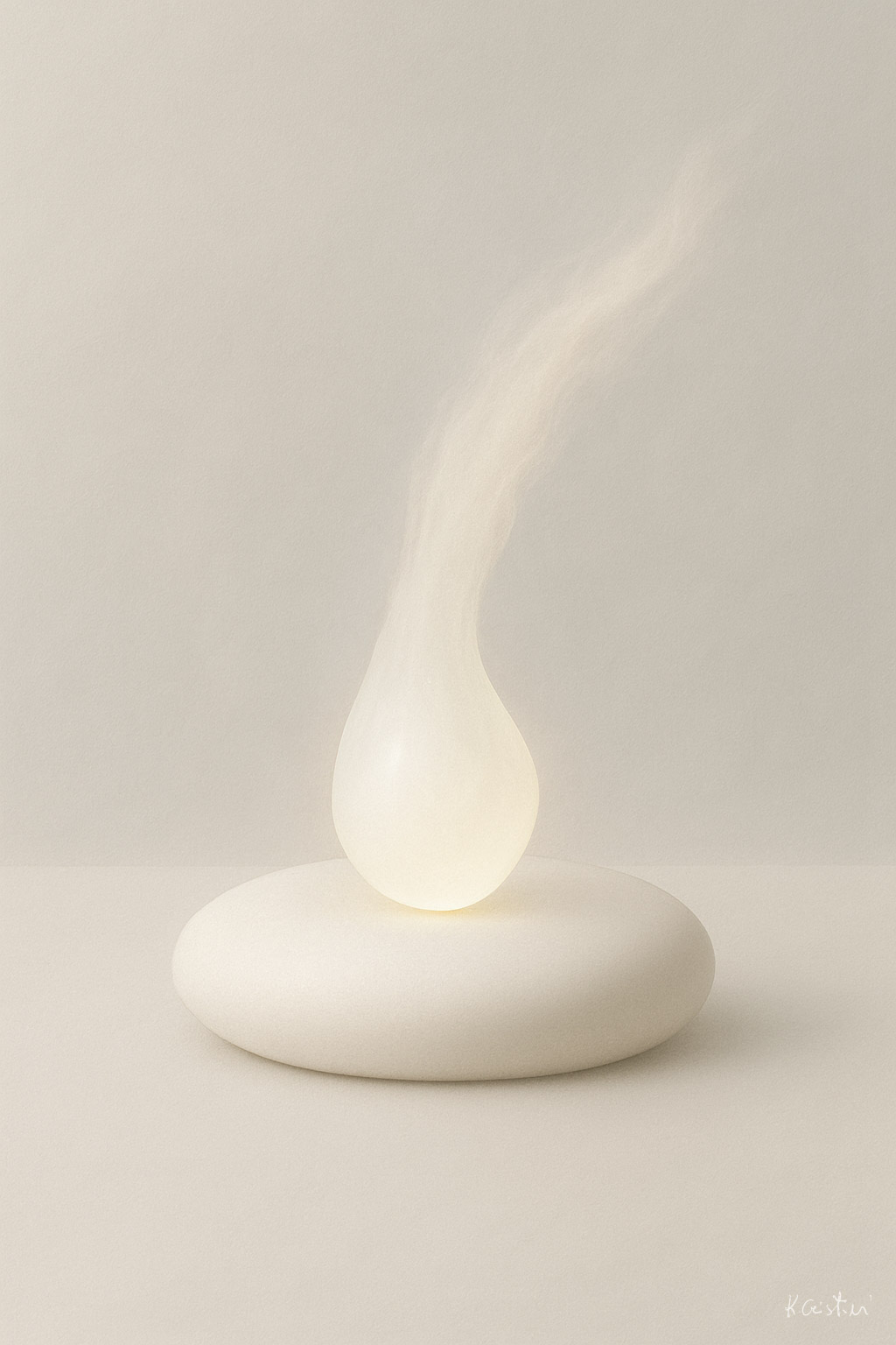 Katia Cristini - serie leggerezza -GM Serie Contemporanea Leggerezza Bianco Perla_