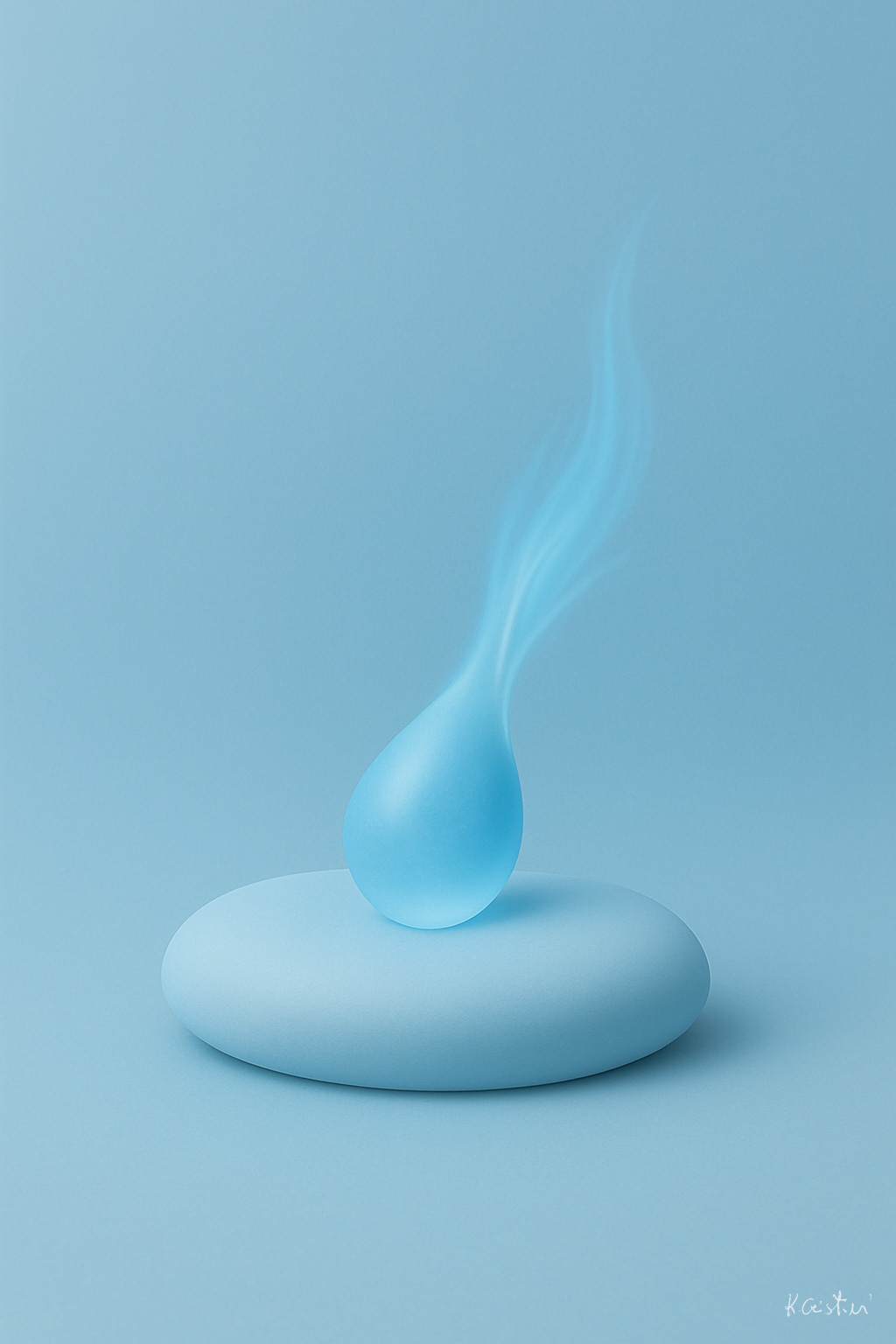 Katia Cristini - serie leggerezza -GM Serie Contemporanea Leggerezza Blu_