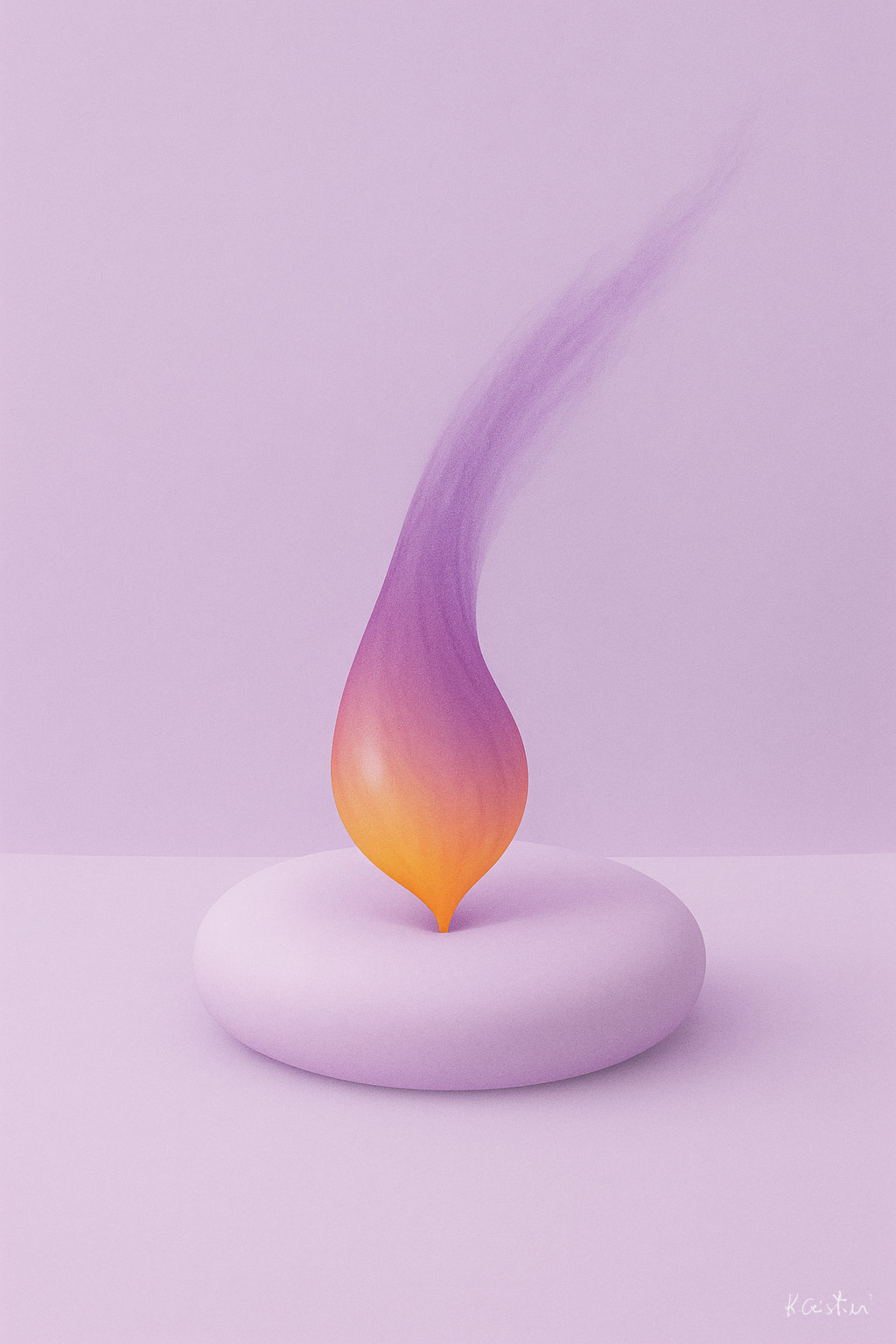 Katia Cristini - serie leggerezza -GM Serie Contemporanea Leggerezza Lilla