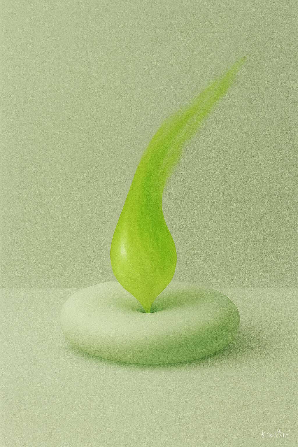 Katia Cristini - serie leggerezza -GM Serie Contemporanea Leggerezza Verde