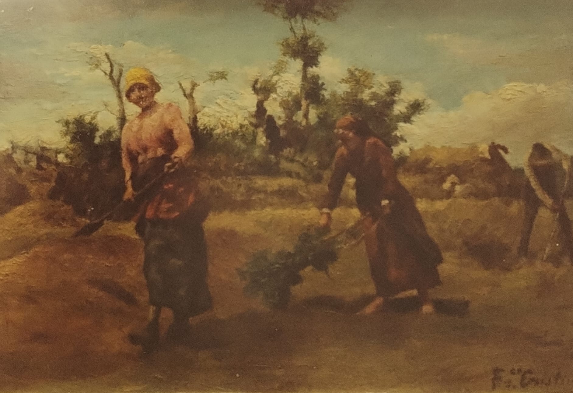 Lavoro nei campi n. 2 - Foto archivio Cristini