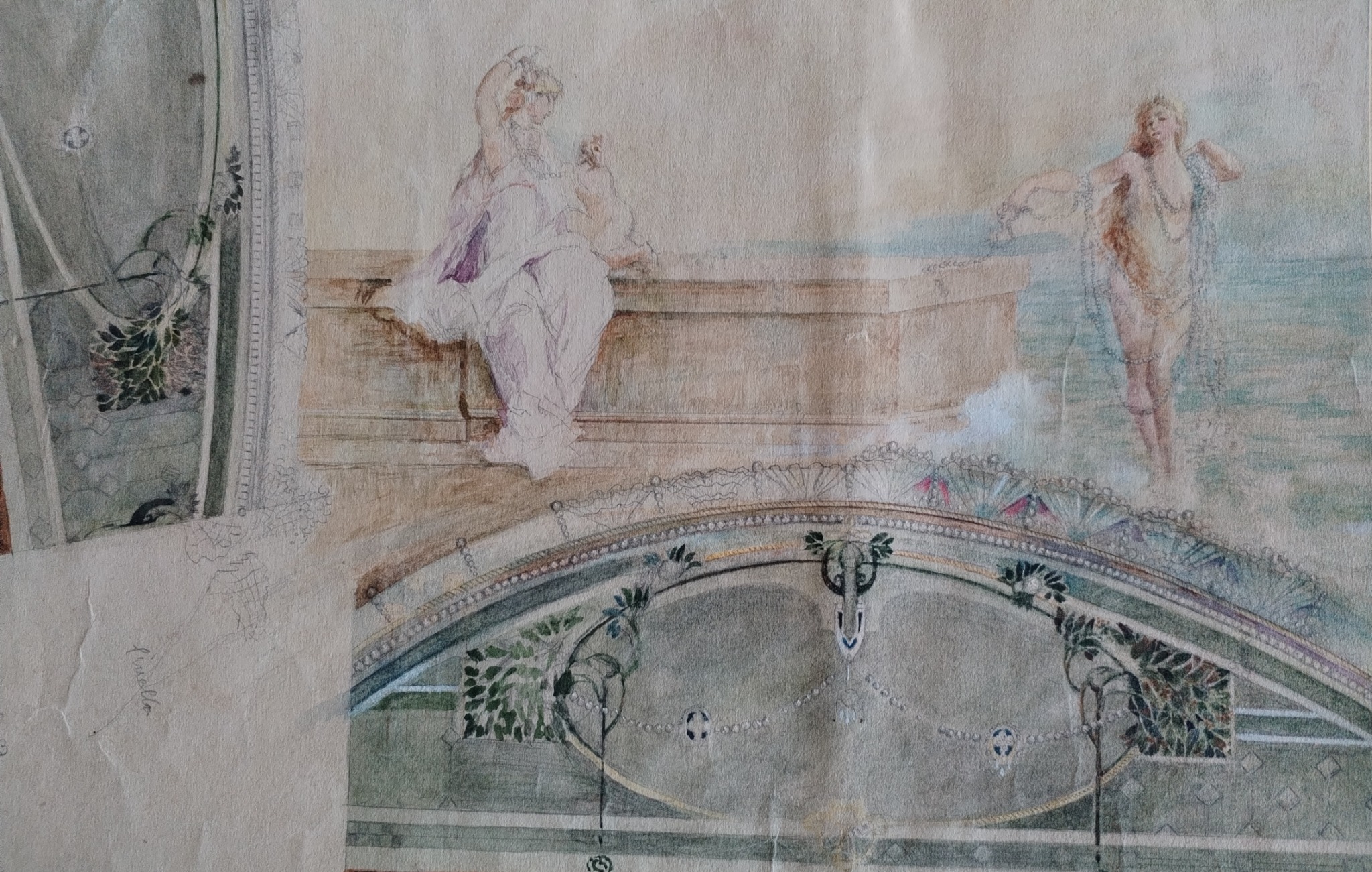 Francesco Cristini - Bozzetto allegorico