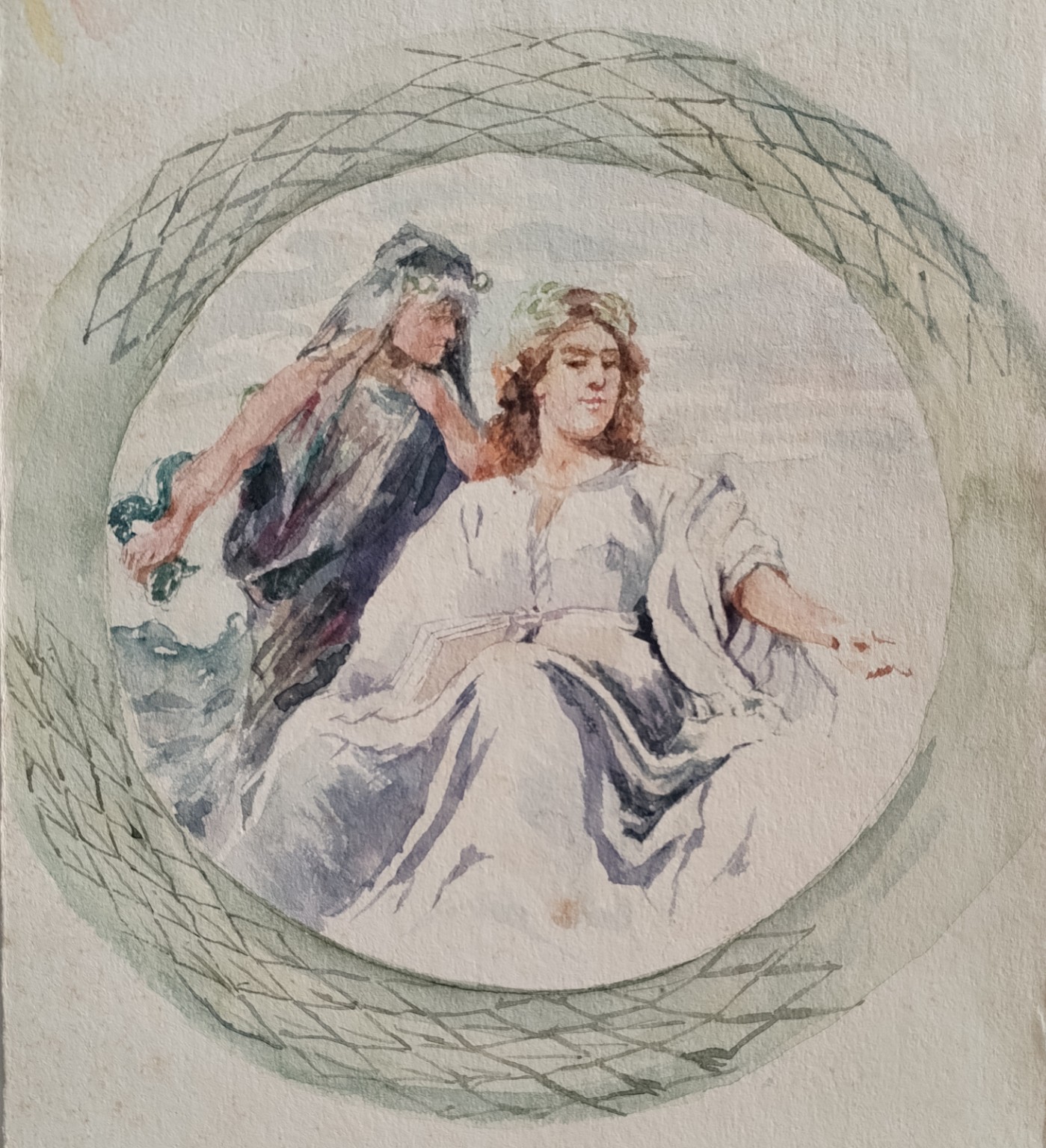 Francesco Cristini - Bozzetto allegorico