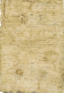 Raro elogio funebre originale del 1874 per l'Ingegnere Capo del Genio Civile ucciso a Soverato - Pagina 1